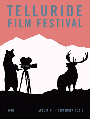 How much do I love this 39th Telluride Film Festival poster by Dave Eggers? Oh so much.